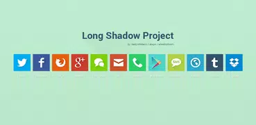 Long Shadow Icon Pack