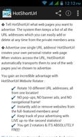 HotShortUrl Cloak & Track Urls screenshot 1