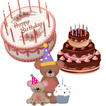 ”Birthday Stickers