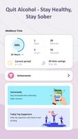 Sober:Alcohol Drinking Tracker ภาพหน้าจอ 1