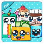 How to draw a cute-cute for kids ไอคอน