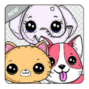 How to draw a cute animal face APK