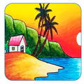 How to draw scenery