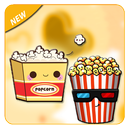 How to draw Popcorn cute APK