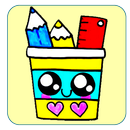 Wie Schulmaterial zeichnen APK