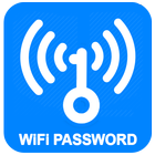 वाईफ़ाई पासवर्ड कुंजी दिखाएँ आइकन