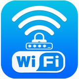Senha Wi-Fi Mostrar conexão ícone
