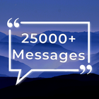 25000 Messages, Quotes, Status ikona