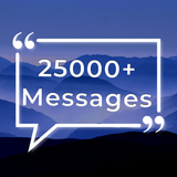 25000 Messages, Quotes, Status أيقونة