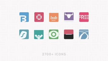 Squared - Square Icon Pack capture d'écran 2