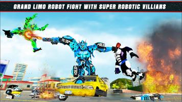 Poster Grand Limo Robot car Transform