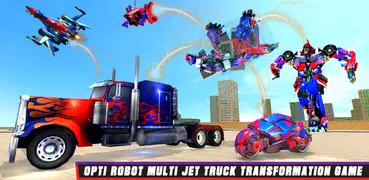 Truck Robot Transform Game