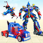 Truck Robot Transform Game-icoon