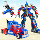 Truck Robot Transform Game Zeichen
