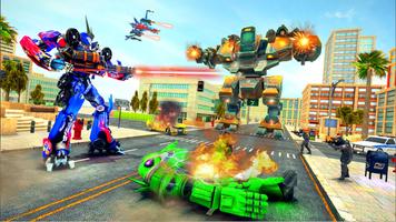 Truck Robot Transform Game syot layar 1