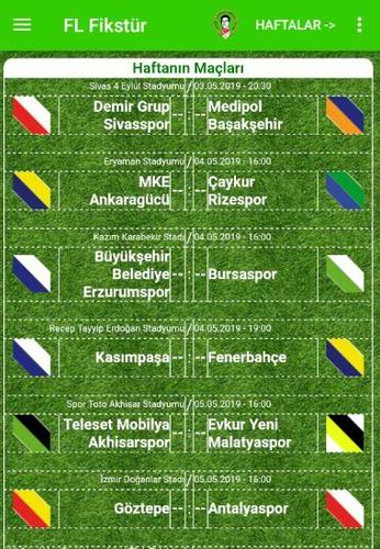 Futbol Lig Fikstur For Android Apk Download