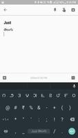 Just Telugu Keyboard screenshot 2