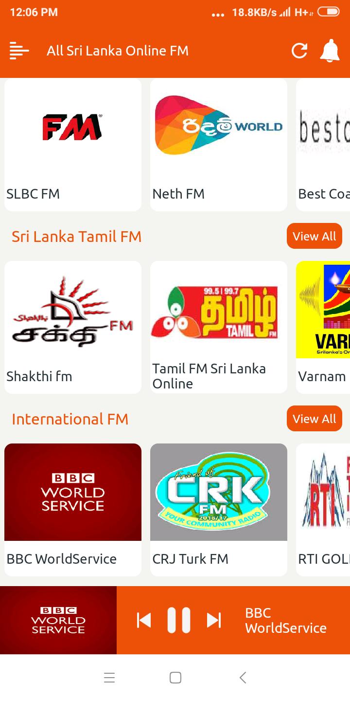 Sri Lanka Tamil FM Radio Online Station Lanka FM APK voor Android Download