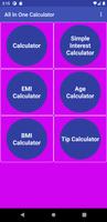 All In One Calculator پوسٹر