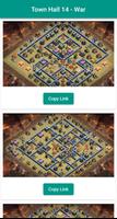 Town Hall 14 Base Layouts captura de pantalla 1