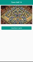 Town Hall 14 Base Layouts captura de pantalla 3