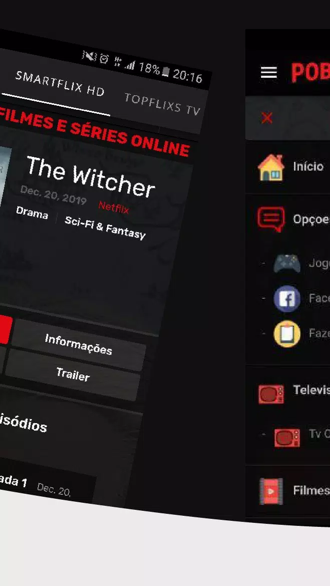 App PobreFlix : Filmes e Séries Android app 2022 