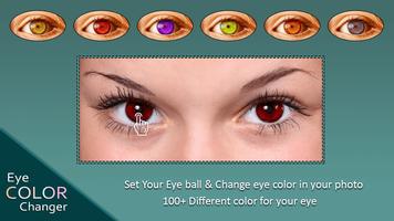 Eye colour changer Cartaz