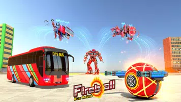 Flying Bus Robot Transform 3D تصوير الشاشة 6