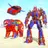 Super Bear Robot Car Games 3D APK