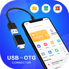 OTG USB Driver For Android: USB to OTG Converter أيقونة