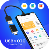 OTG USB Driver For Android: USB to OTG Converter icône