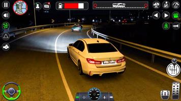 City Luxury Car School Game 3d captura de pantalla 1