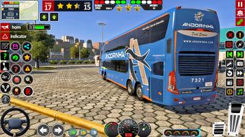 US smart coach bus games 3d imagem de tela 3