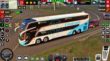 US smart coach bus games 3d imagem de tela 2