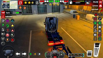 Truck Driving Game US Truck 3D Plakat
