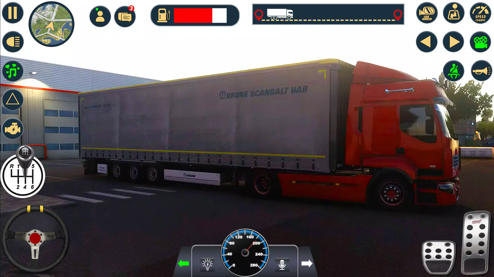 Euro Truck Simulator 2 Game 3D android iOS apk download for free