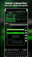 Geek Hacker Launcher plakat