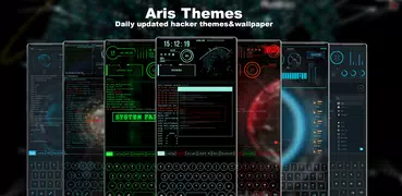 Hacker Launcher -- Aris Theme