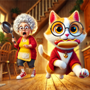 Cat VS Angry Gran Simulator 3D APK