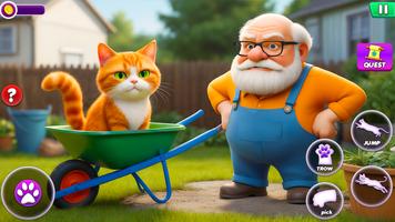 Bad Cat Simulator: Angry Gran ảnh chụp màn hình 2