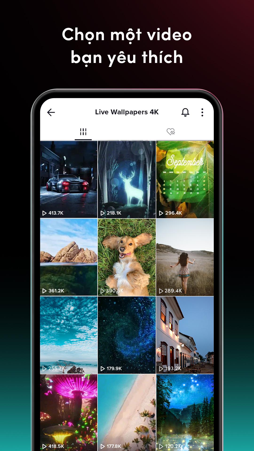 Tải xuống APK TikTok Video Wallpaper cho Android Tải xuống APK TikTok Video Wallpaper cho Android