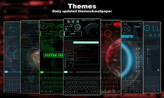Terminal Green Hacker Theme - Aris Themes Screenshot 1