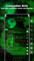 Aris Launcher, Hacker Style UI Cartaz