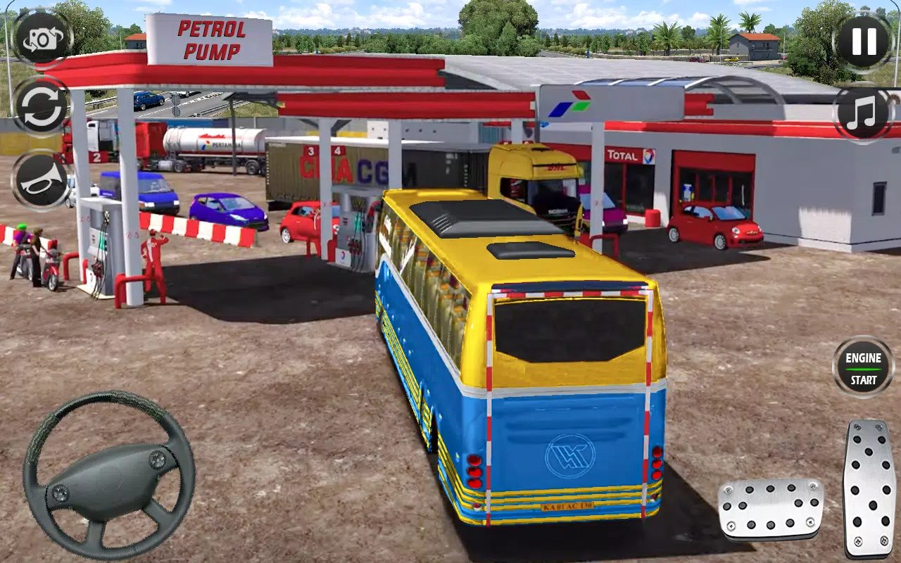 simulador de ônibus rodoviário condução na cidade e transporte público  extremo jogo 3D - ônibus escolar real para bebês jogos modernos de rodovias