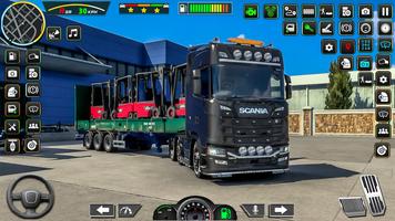 برنامه‌نما Heavy Car Transport Truck Game عکس از صفحه