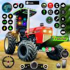Cargo Tractor Farming Games 3D icon