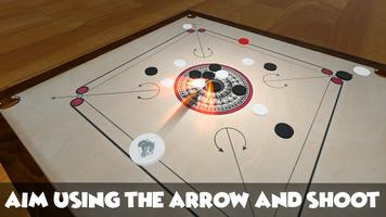 Super Carrom Pro:Classic Board Game syot layar 3