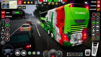 US City Coach Bus Games 3D captura de pantalla 3