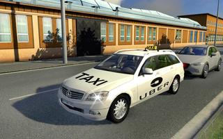 taxi sim 3d ciudad taxista captura de pantalla 3