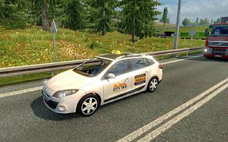 jeux conduite voiture taxi 3d capture d'écran 2